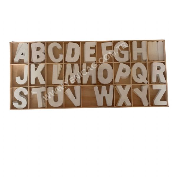Ahşap Harf Seti