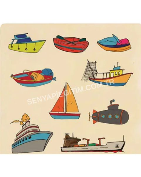 Deniz Taşıtları Puzzle