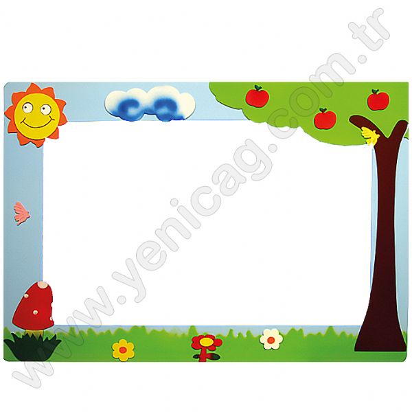 Doğa Figürlü Yazı Tahtası 100x135