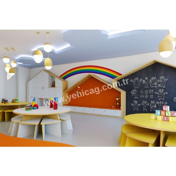 Yazı Tahtalı Grup Dolap Seti