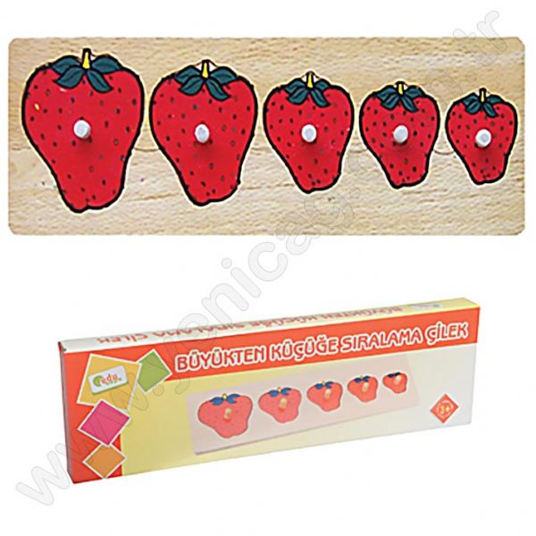 Çilek Büyükten Küçüğe Sıralama