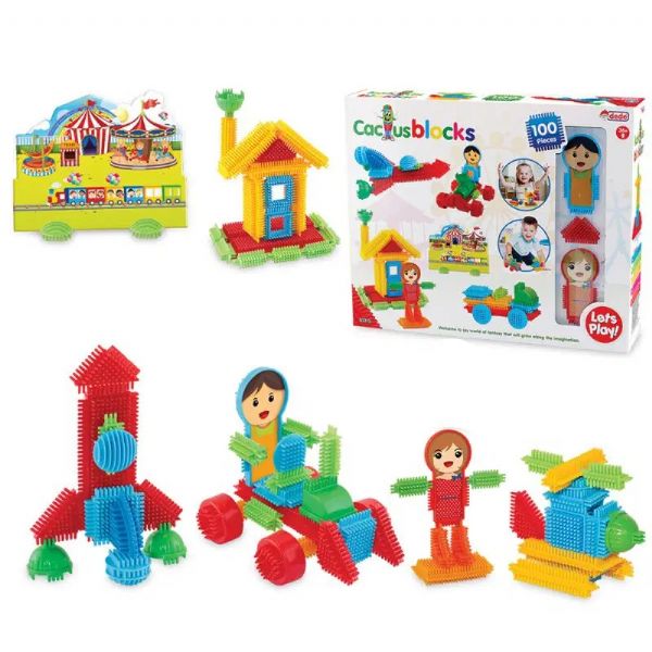 Kaktüs Bloklar 100 Parça