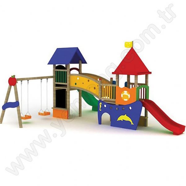 Polyanna Ahşap Aktivite Oyun Grubu